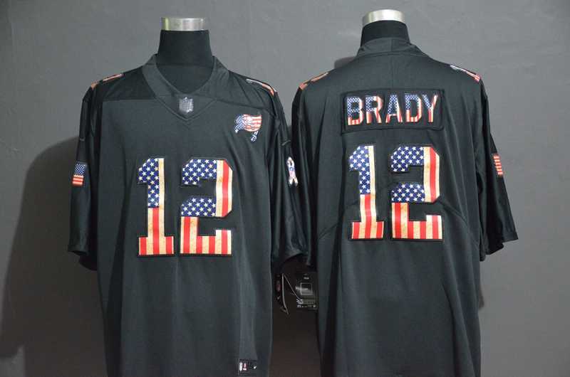 Buccaneers 12 Tom Brady Black USA Flag Fashion Vapor Limited Jersey,We sell and wholesale Buccaneers 12 Tom Brady Black USA Flag Fashion Vapor Limited Jersey on line form chian!